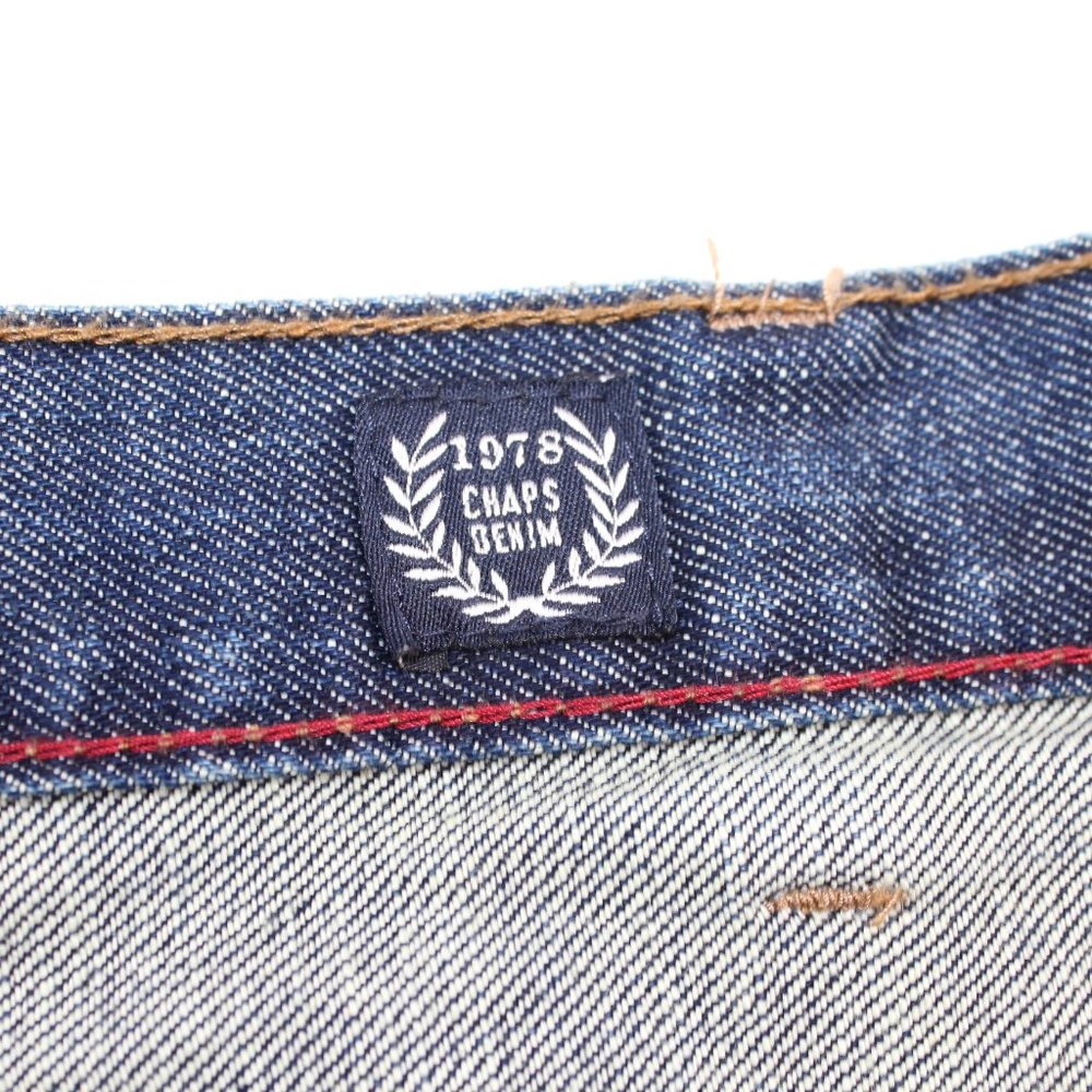 CHAPS Ralph Lauren Men's 50 X 30 Straight Fit Blue Jeans Denim Medium Wash - Picture 13 of 16